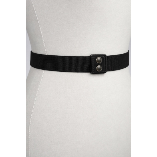 Elastyczny pasek z kryształową aplikacją – elegancki detal, który zmienia stylizację.